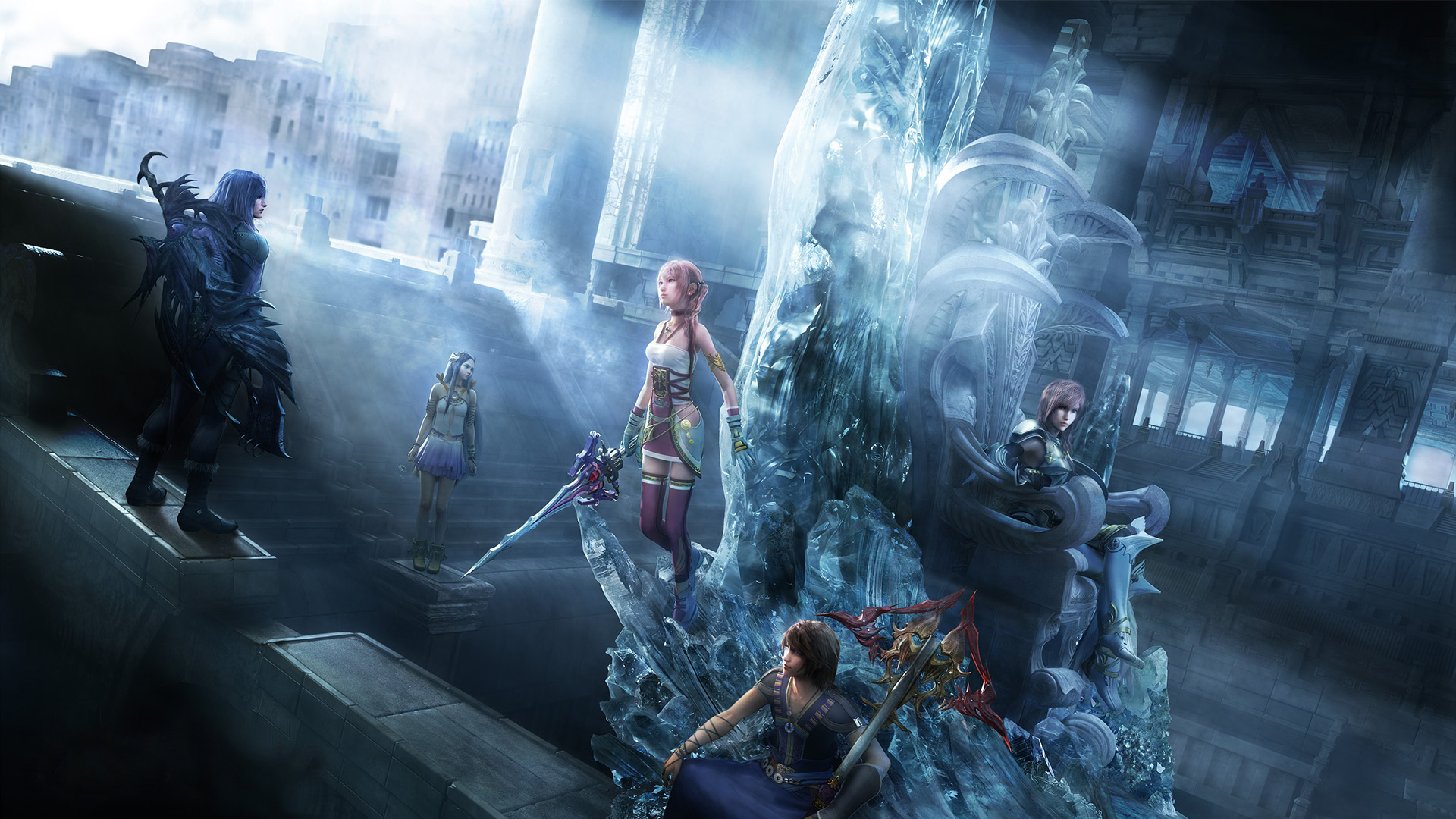 官方插画 最终幻想13 2 Final Fantasy Xiii 2 Ff13 2 Ffsky天幻网专题站 Www Ffsky Cn